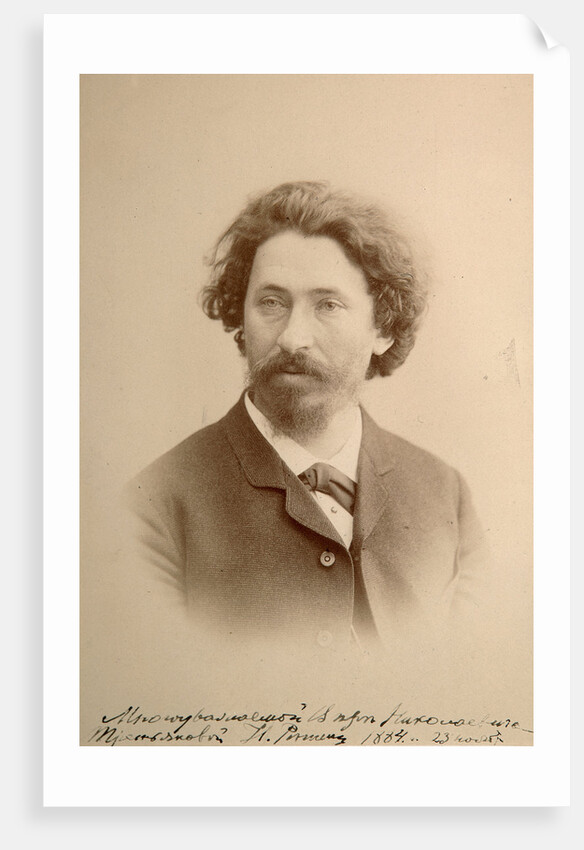 Ilya Repin, Russian artist, 1884 by Unknown