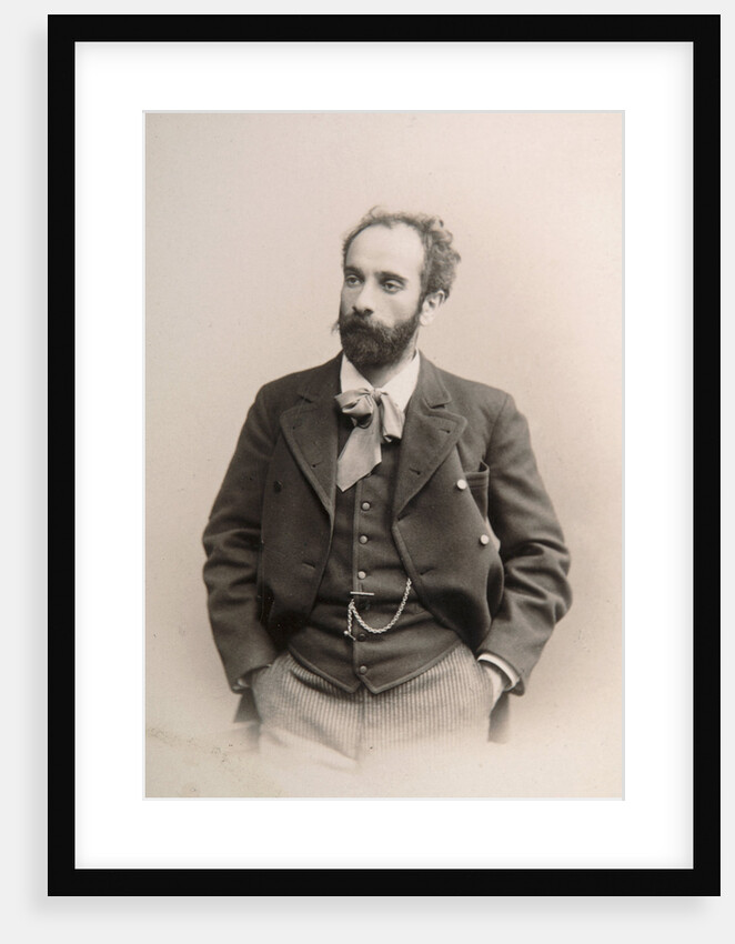 Isaak Levitan, Russian artist, c1880s-c1890s by Unknown