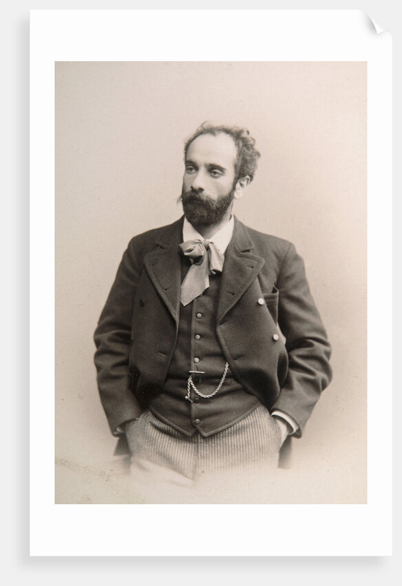 Isaak Levitan, Russian artist, c1880s-c1890s by Unknown