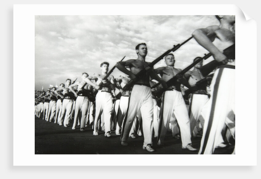 Parade of the Young Communists, Moscow, USSR, 1930s by Unknown