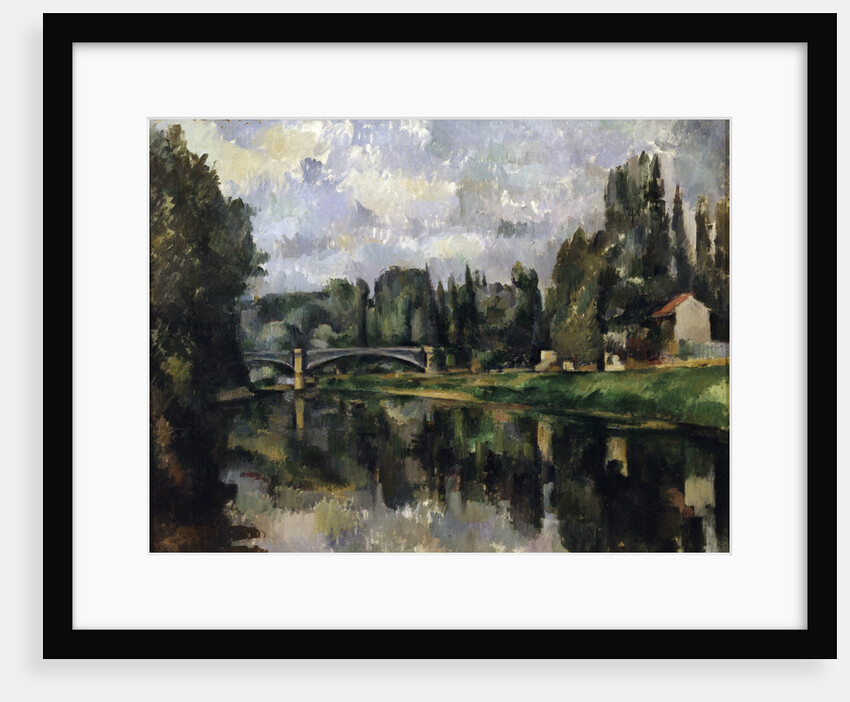 The Banks of the Marne, 1888-1895 by Paul Cezanne