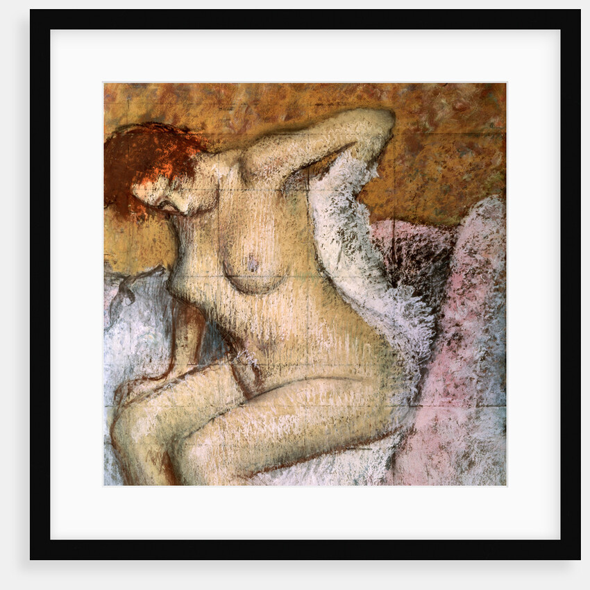 After the Bath by Edgar Degas
