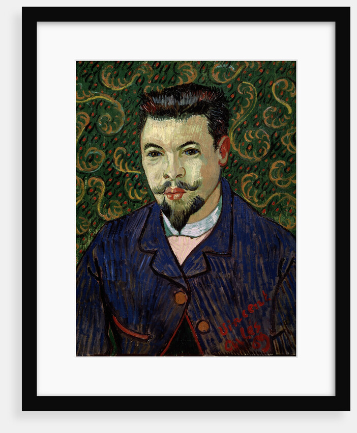 Portrait of Doctor Felix Rey by Vincent Van Gogh