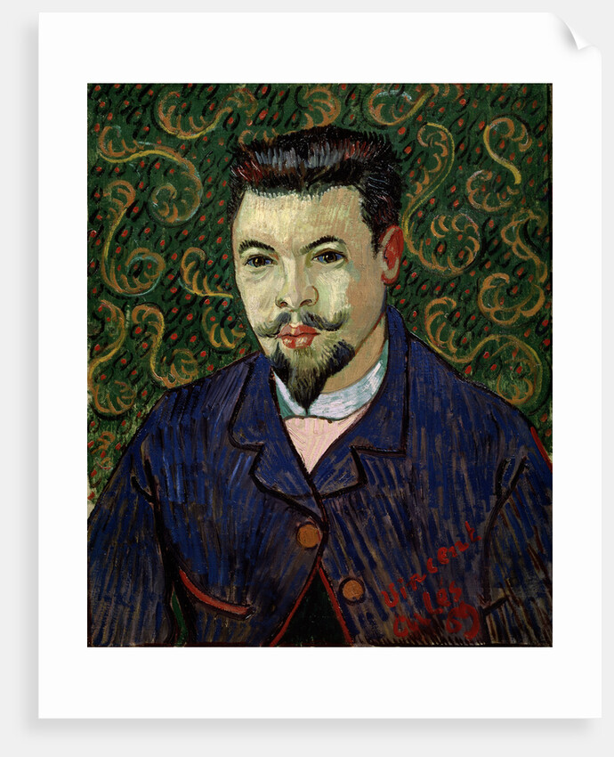 Portrait of Doctor Felix Rey by Vincent Van Gogh