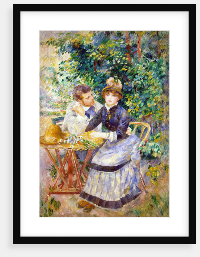 In the Garden, 1885. by Pierre-Auguste Renoir