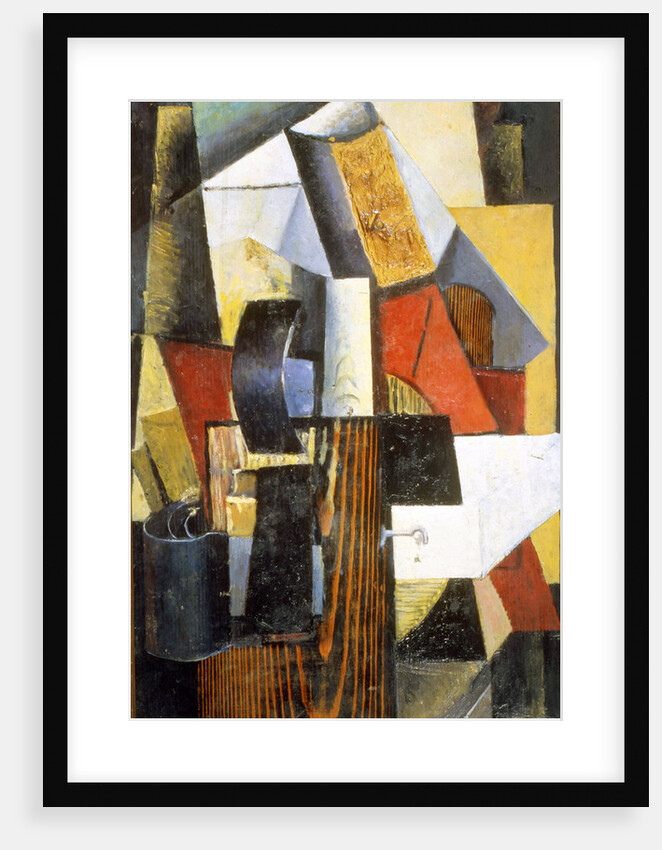 The Nonstop Station. Kuntsevo, 1913 by Kazimir Malevich