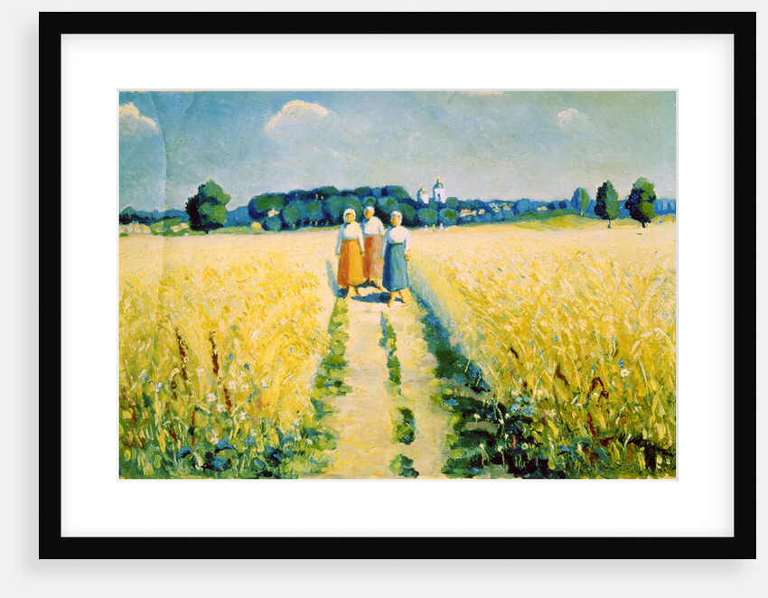 Three Women on the Road, after 1927 by Kazimir Malevich