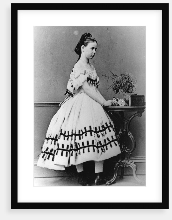 Grand Duchess Maria Alexandrovna of Russia, c1861-c1864 by Unknown