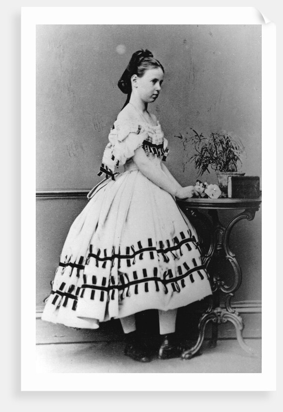 Grand Duchess Maria Alexandrovna of Russia, c1861-c1864 by Unknown