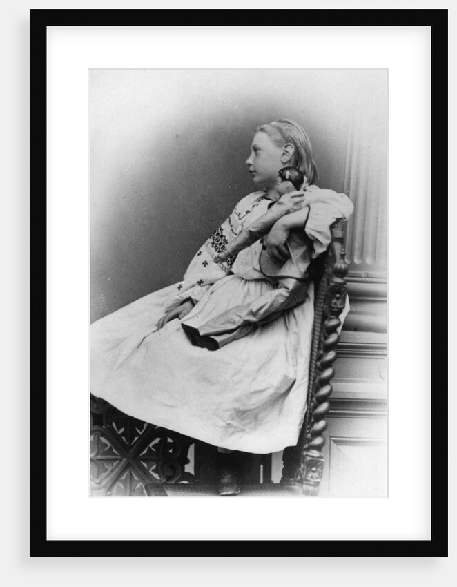 Grand Duchess Vera Constantinovna of Russia, c1861-c1865(?) by Unknown