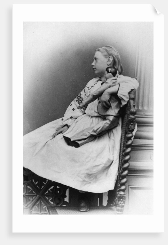 Grand Duchess Vera Constantinovna of Russia, c1861-c1865(?) by Unknown