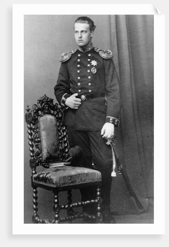 Grand Duke Alexei Alexandrovich of Russia, c1865-c1870(?) by Andrei Deniere