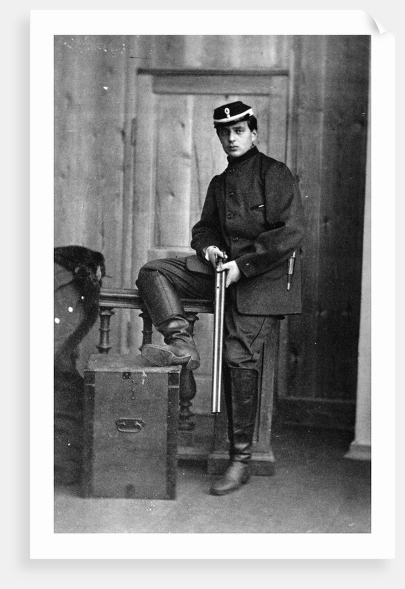 Grand Duke Vladimir Alexandrovich of Russia, c1865-c1870(?) by Count Ivan Grigorievich Nostitz