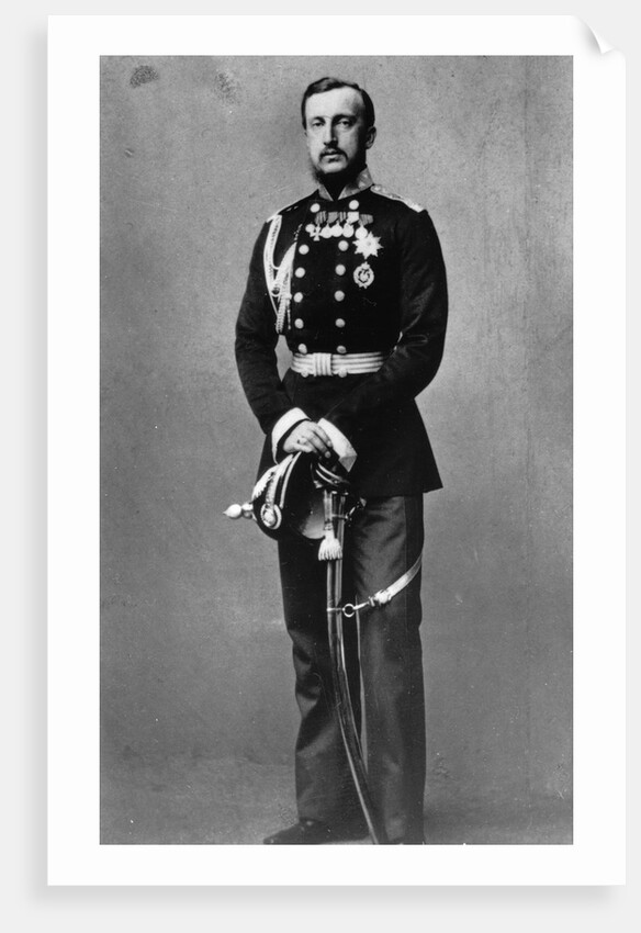 Grand Duke Nicholas Nikolaevich (the Elder) of Russia, c1860s(?). by Andrei Deniere