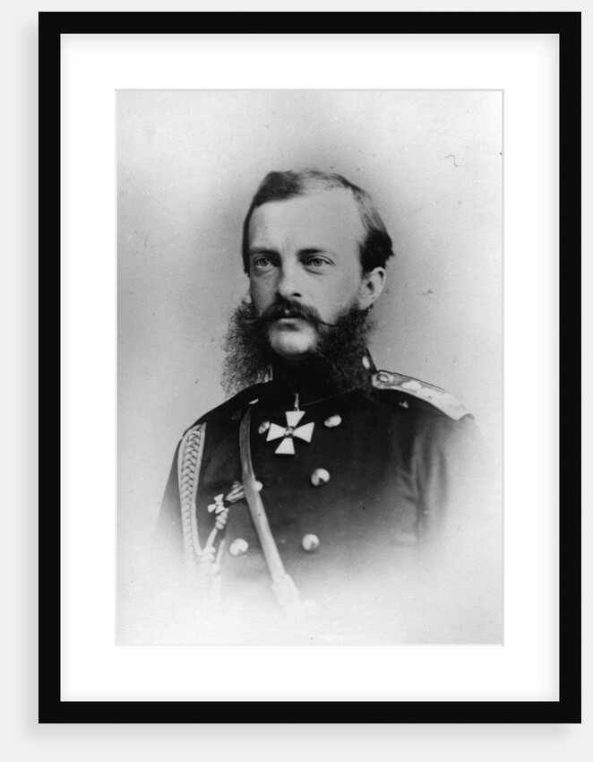 Grand Duke Michael Nikolaevich of Russia, c1860s(?) by E Westly & Co