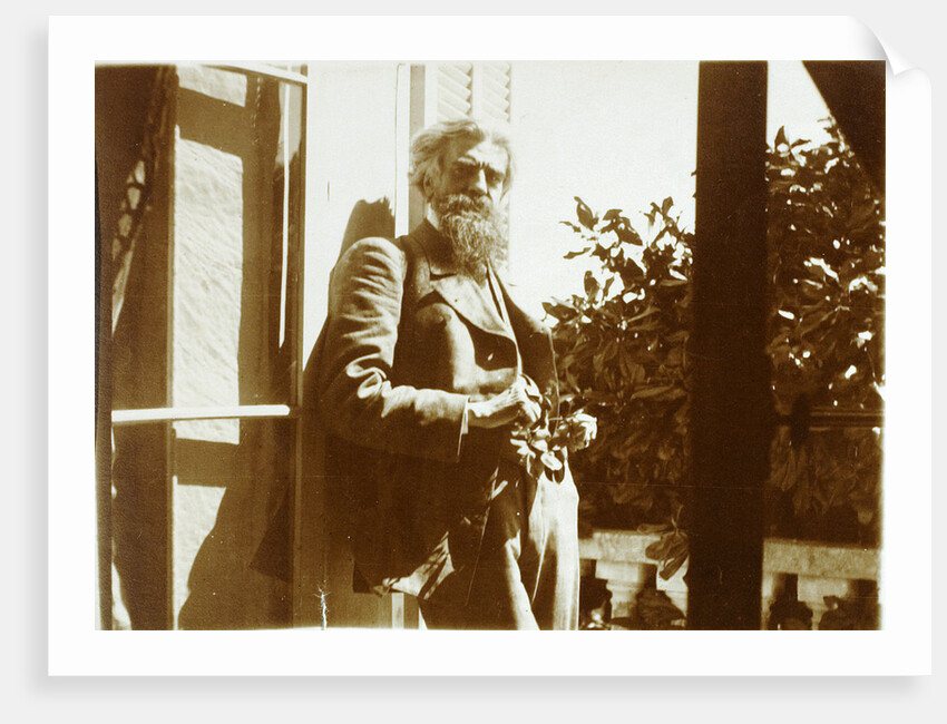 Vladimir Solovyov, Russian philosopher, poet, and literary critic, Cannes, France, 1899 by Unknown