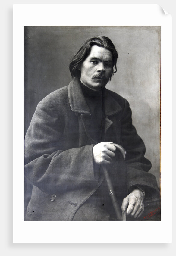 Maxim Gorky, Russian author, c1901-c1902 by Unknown