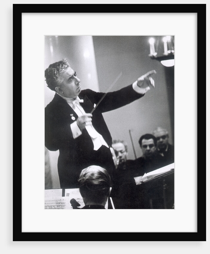 Aram Khachaturian, Soviet-Armenian composer, 1960s by Unknown
