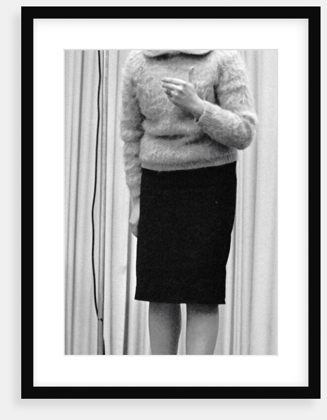 Bella Akhmadulina, Russian poet, 1960s by Anonymous