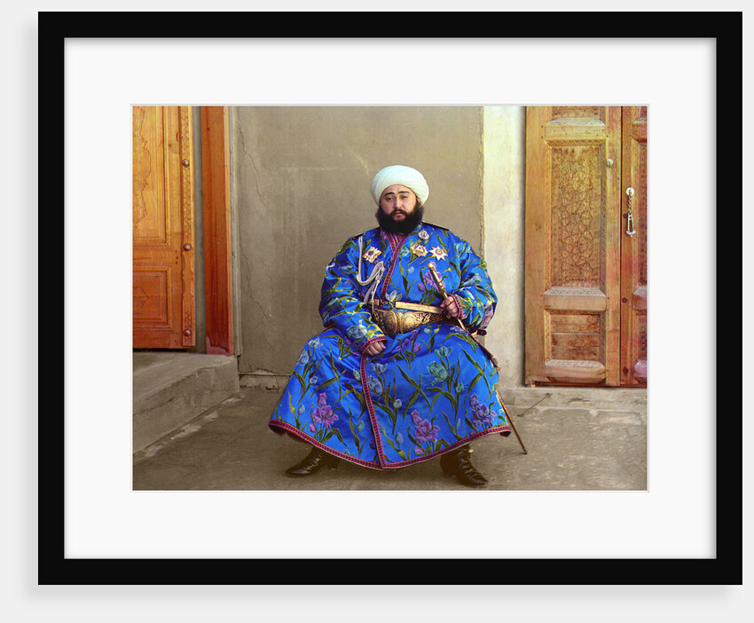 Mohammed Alim Khan, the last Emir of Bukhara, 1911 by Sergey Mikhaylovich Prokudin-Gorsky