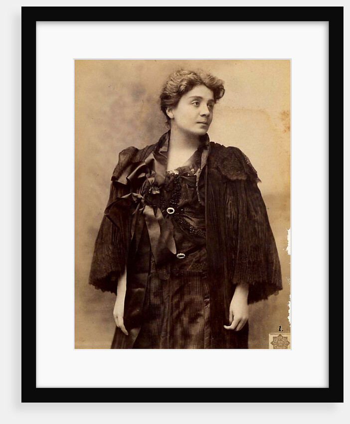 Eleonora Duse, Italian actress, 1896 by Aime Dupont