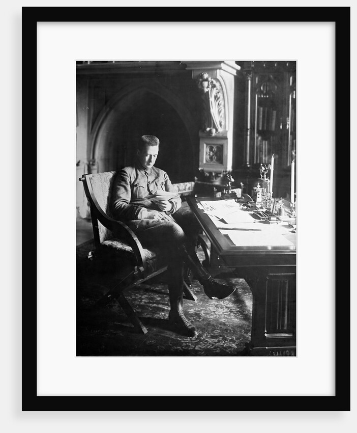 Alexander Kerensky, Prime Minister of the Russian Provisional Government, Russia, 1917. by Anonymous