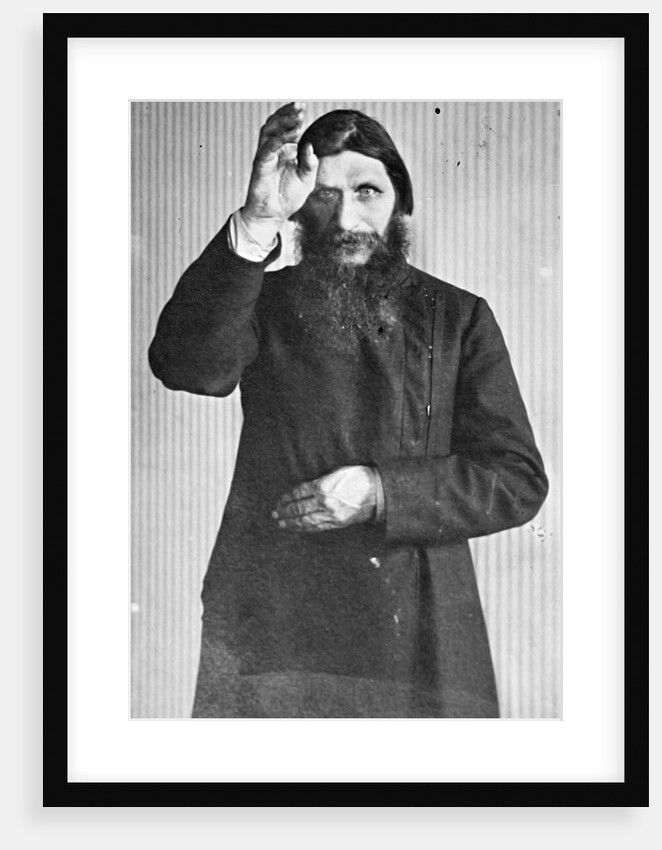 Grigori Yefimovich Rasputin, Russian mystic and holy man, c1914-c1916. by Anonymous