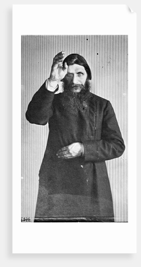 Grigori Yefimovich Rasputin, Russian mystic and holy man, c1914-c1916. by Anonymous