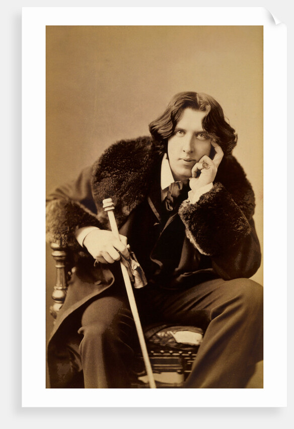 Oscar WiIde, Irish writer, wit and playwright, 1882 by Napoleon Sarony