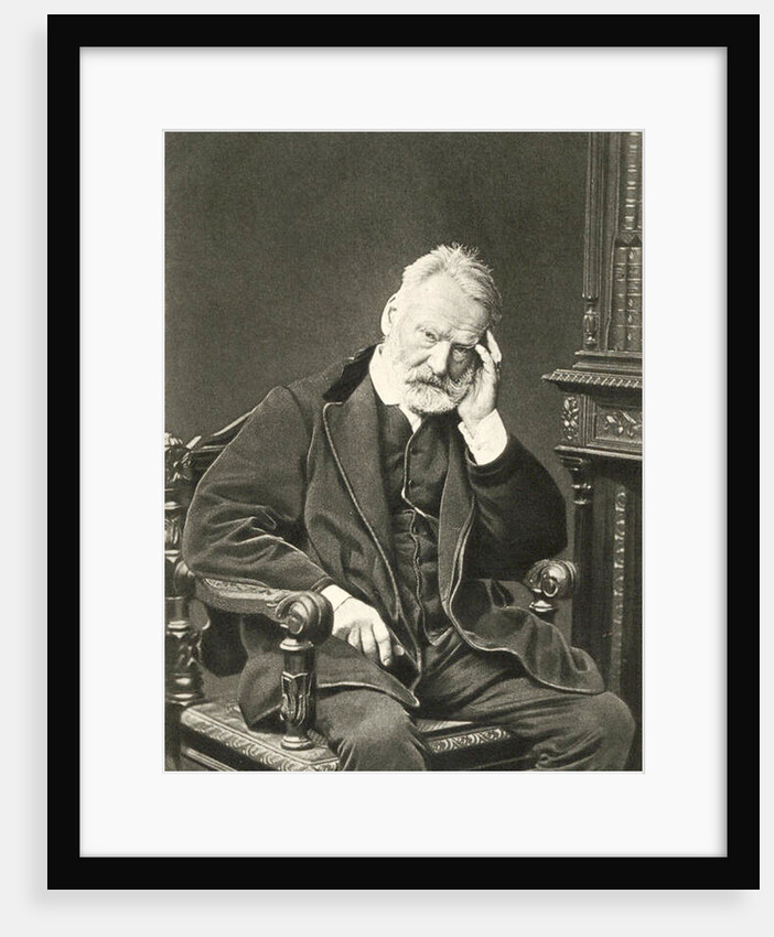 Victor Hugo, French author, 1879 by Count Stanislaw Walery