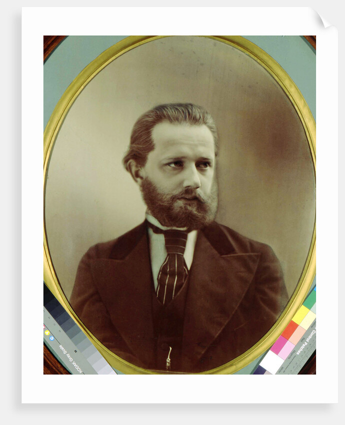 Peter Tchaikovsky, Russian composer, 19th century by Michail Michailovich Panov