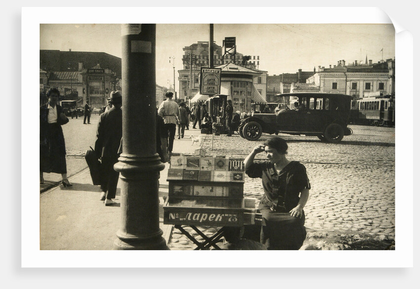 Street scene, Moscow, USSR, mid 1920s by Unknown