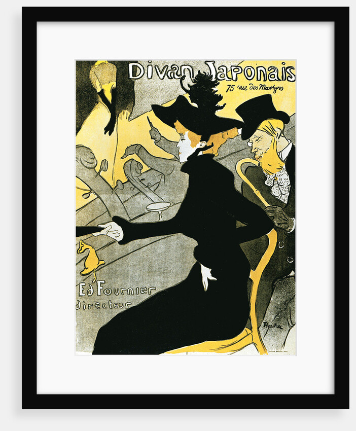 Divan Japonais by Henri de Toulouse-Lautrec