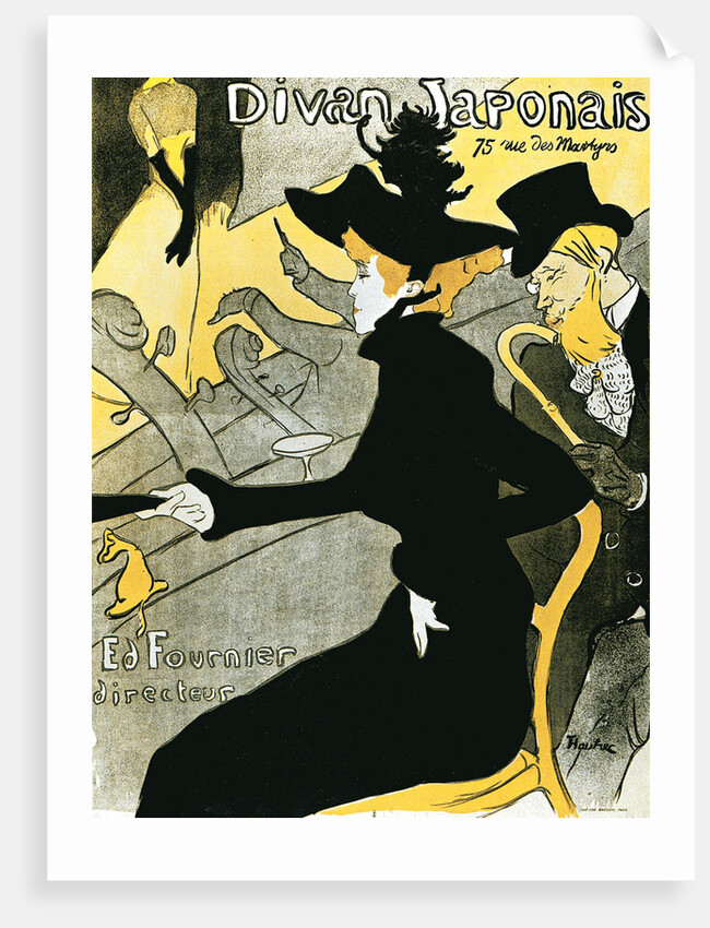 Divan Japonais by Henri de Toulouse-Lautrec