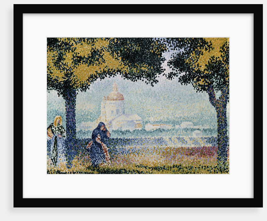 The Church of Santa Maria degli Angeli near Assisi by Henri Edmond Cross