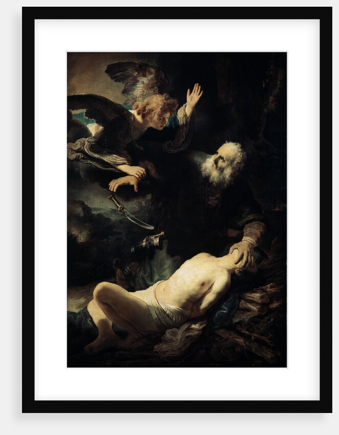 Abraham Sacrificing Isaac, 1635. by Rembrandt Harmensz van Rijn