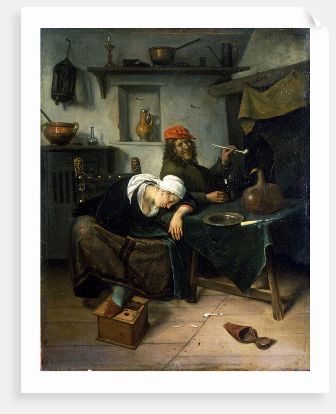 The Idlers, c1660. by Jan Steen