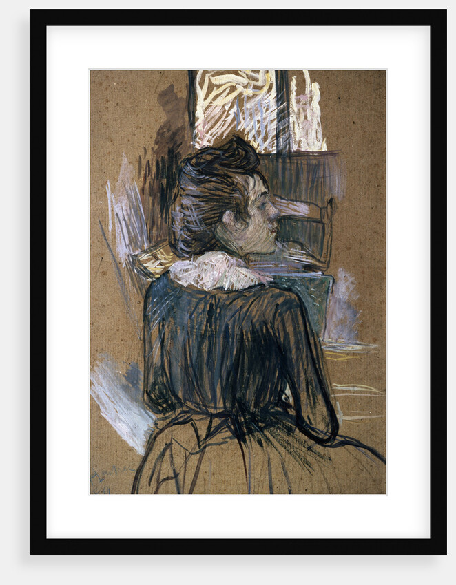 Woman at a Window, 1889. by Henri de Toulouse-Lautrec