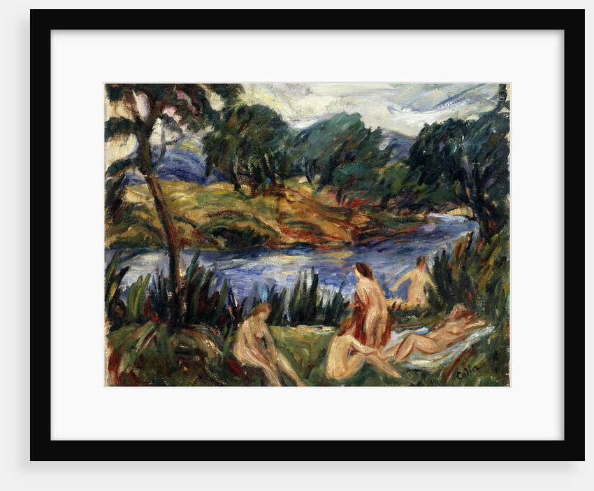 Women at the River, 19th or early 20th century. by Gustave Colin