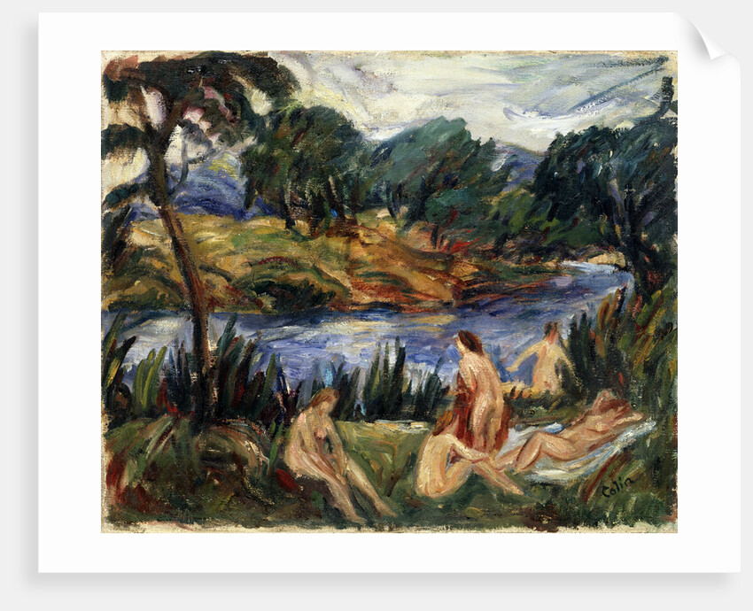 Women at the River, 19th or early 20th century. by Gustave Colin