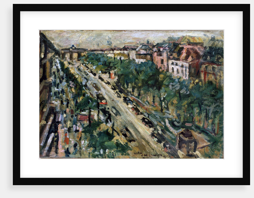Berlin. Unter den Linden, 1922. by Lovis Corinth