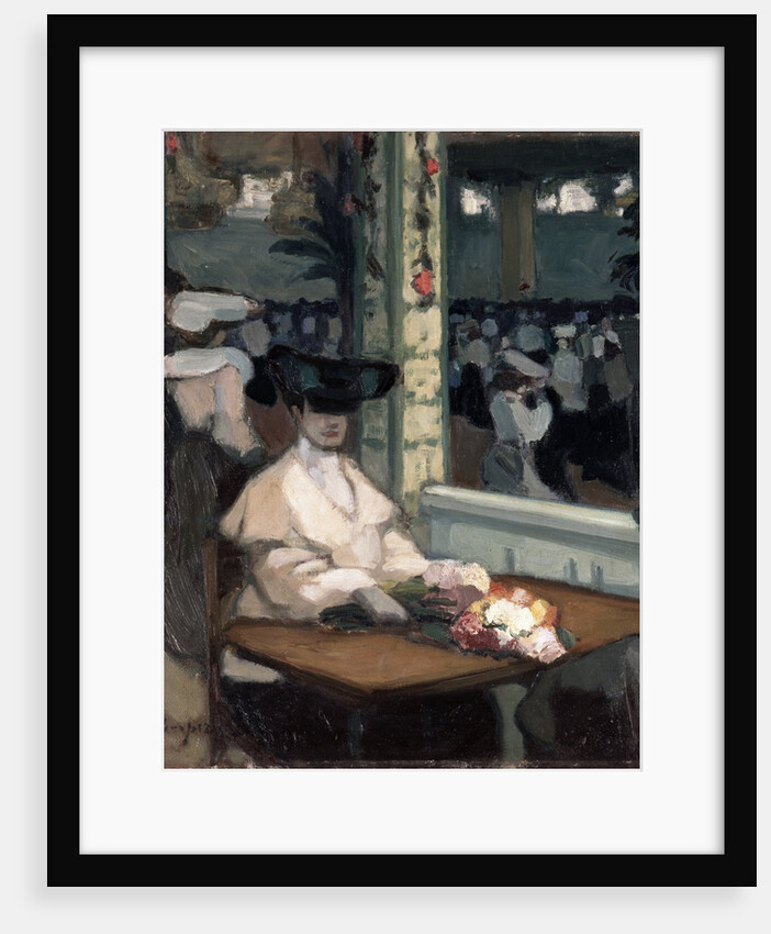 Waiting, Moulin de la Galette, 1905. by Edmond Lempereur