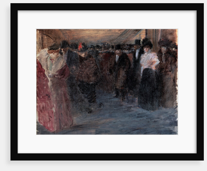 Music Hall, 1890s. by Jean Louis Forain