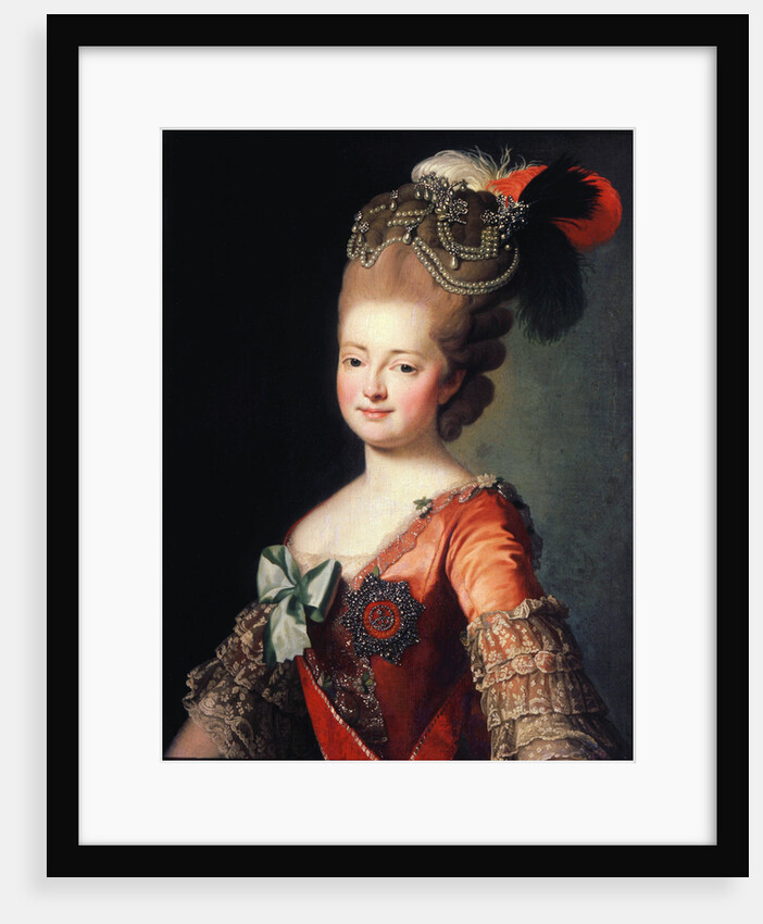 Portrait of Empress Maria Feodorovna, late 18th or early 19th century by Anonymous