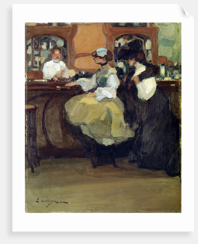 Bar Tabarin, 1905. by Edmond Lempereur