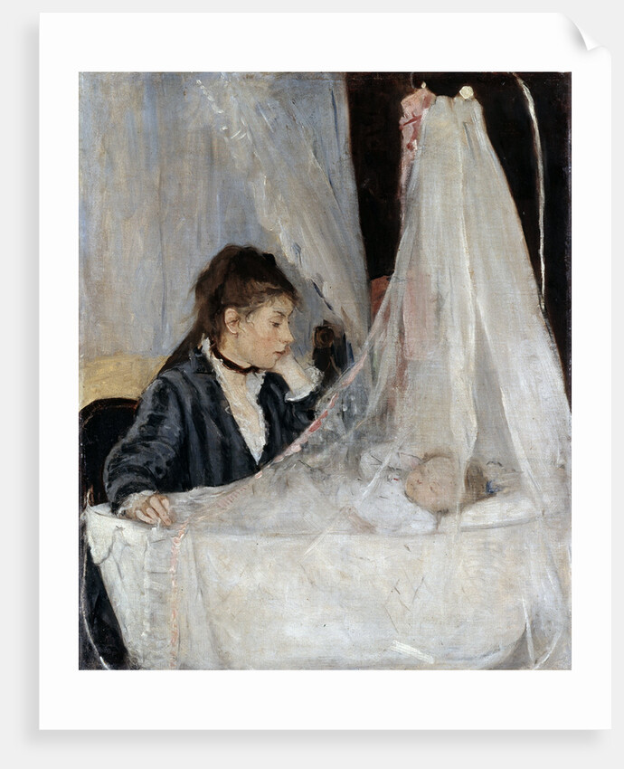 The Cradle by Berthe Morisot