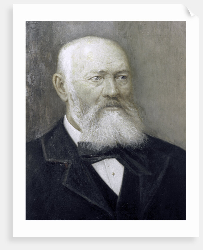 Alexander Ostrovsky, Russian playwright, 1884. by Alexander Lensky