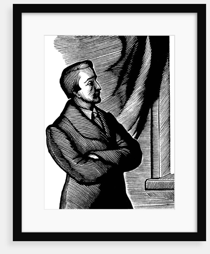 Heinrich Heine, 19th century German poet, 1934. by Georgi Yecheistov