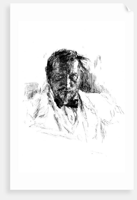 Self-portrait, 1898. by Valentin Serov