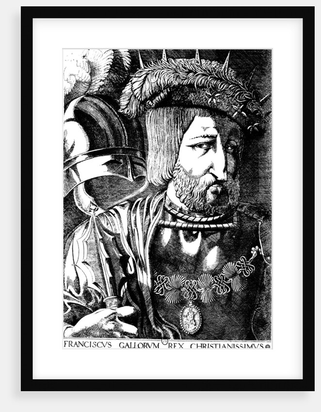 Francis I, King of France, 1536. by Jacques Prevost